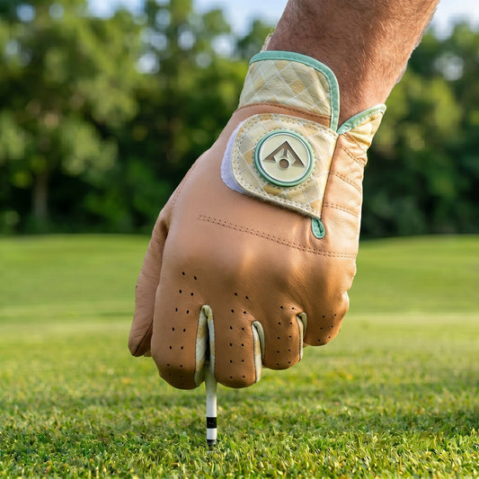 Brooklyn Brick | Men's Brown Golf Glove