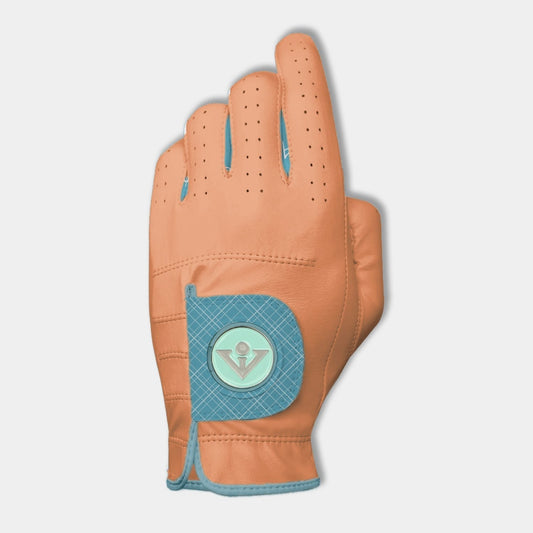 Harlem Heritage | Women's Coral Golf Glove